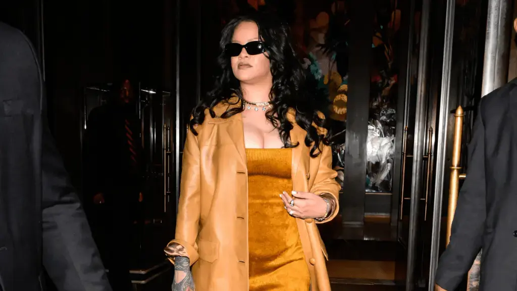 Rihanna Amețeli în Ultra-Cufundare rochie