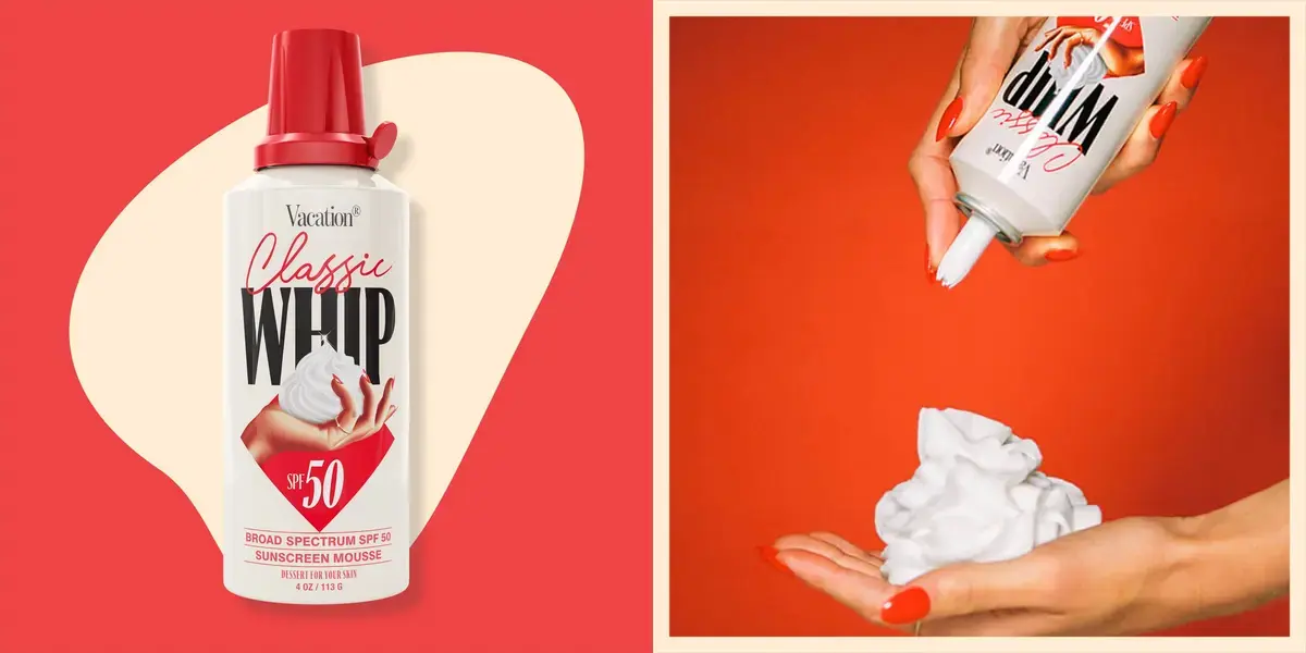 Vacanţa Classic Whip Sunscreen arată ca un desert